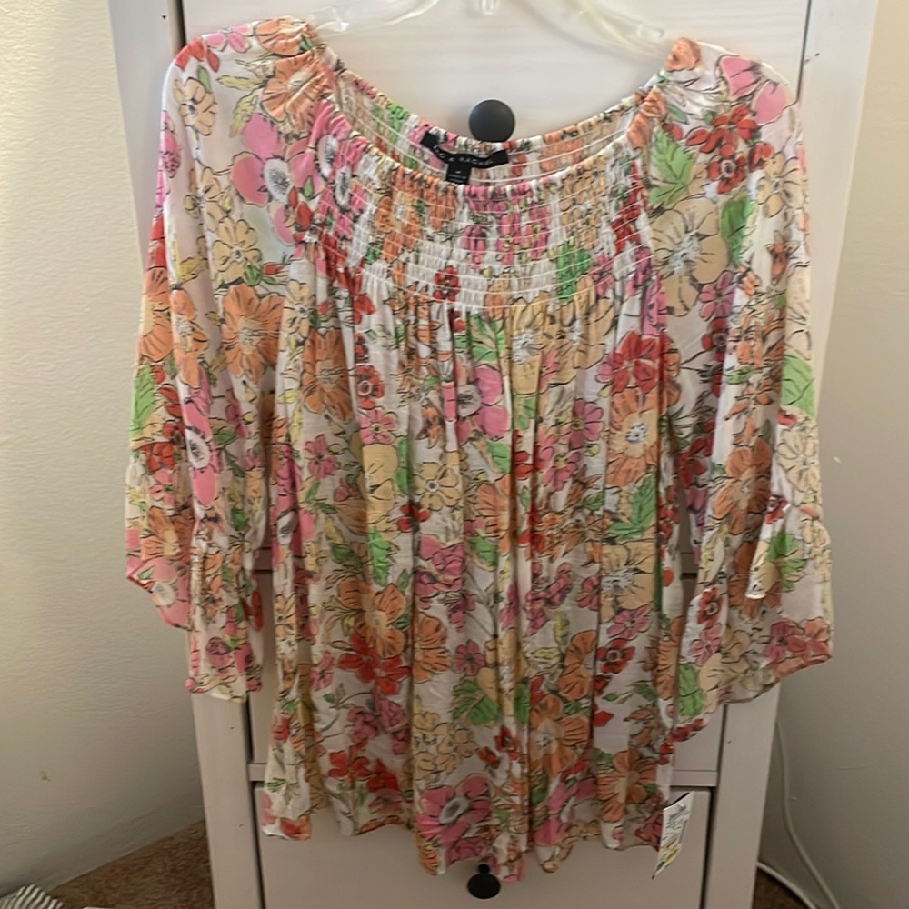 Flower print Blouse